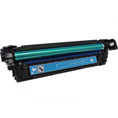 Toner compatibil cu HP 504A CE251A azuriu (cyan) 