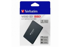 Verbatim 49353 Vi550, Unitate SSD internă, 1000GB, SATA III, 560 MB/s-R, 535 MB/s-W, negru