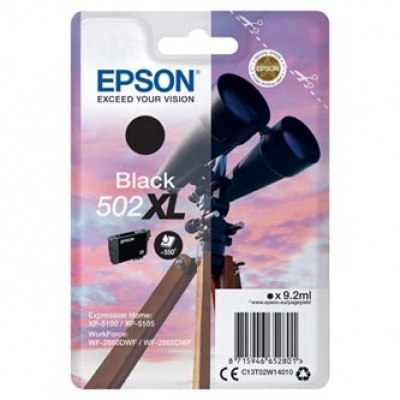 Epson 502XL T02W140 negru (black) cartus original