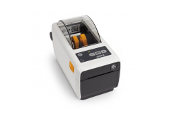 Zebra ZD411 Healthcare ZD4AH23-D0EW02EZ DT, 12 dots/mm (300 dpi), imprimantă de etichete, RTC, USB, USB Host, BT, Wi-Fi, EPLII, ZPLII, kit (USB), white (succesor GC420t)