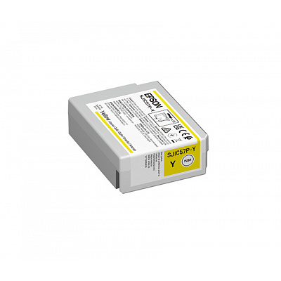 Epson SJIC57P-Y C13T58J440 pentru ColorWorks, cartuș original galben (yellow)