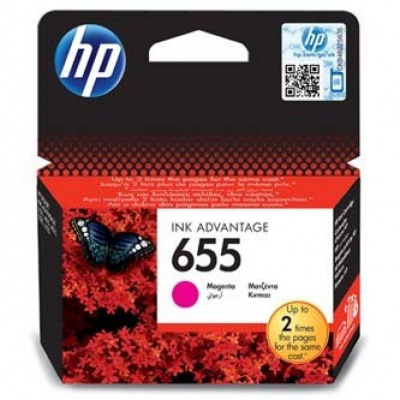 HP 655 CZ111AE purpuriu (magenta) cartus original