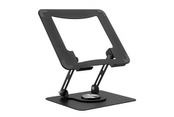 Powerton ERGO ANGULO suport rotativ pliabil pentru laptop, negru