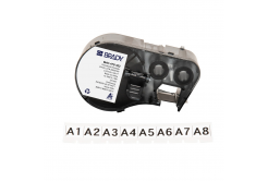 Brady M4C-475-422 / 170731, 12.07 mm x 7.62 m, Poliester, text negru / fundal alb