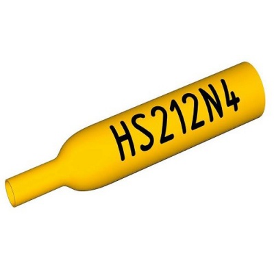 Partex HS-00216BN9 alb tub termocontractabil rotund, 150m (1,6 mm)