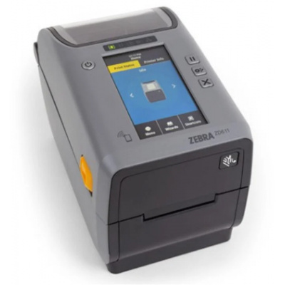 Zebra ZD611 ZD6A122-T0EE00EZ TT, 8 dots/mm (203 dpi), imprimantă de etichete, EPLII, ZPLII, USB, BT (BLE), Ethernet, black (succesor GC420t)