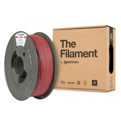 "The Filament" by Spectrum TF-24204, PLA Matte, 1,75mm, 1000g, Roșu (October red)