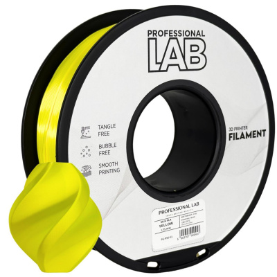 Professional Lab FG-P95-E1, 3D filament, PLA Silk, 1,75mm, 1000g, Galben (Yellow)