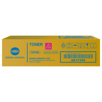 Konica Minolta TNP-92M AE1Y350 purpuriu (magenta) toner original
