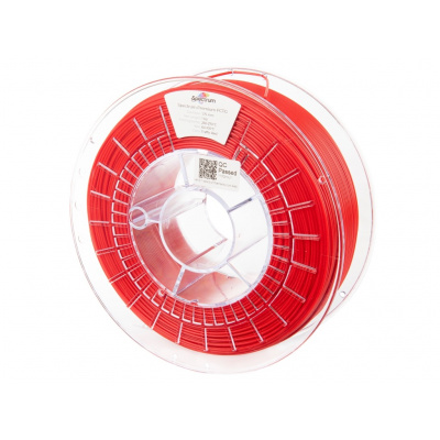 Spectrum 80657 3D filament, Premium PCTG, 1,75mm, 1000g, Roșu (Traffic red)