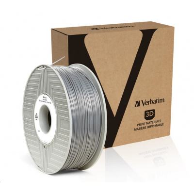Verbatim 55319 (55275) 3D filament, PLA, 1,75mm, 1000g, Argintiu (Silver/Metal grey)