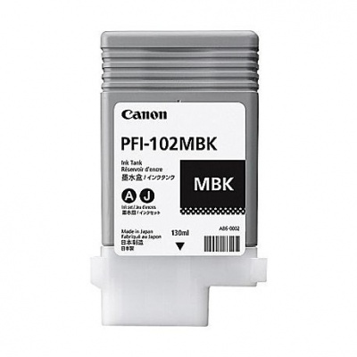 Canon PFI-102MBK, 0894B001 mat negru (matte black) cartus original