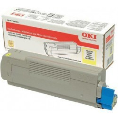 OKI 46490605 galben (yellow) toner original