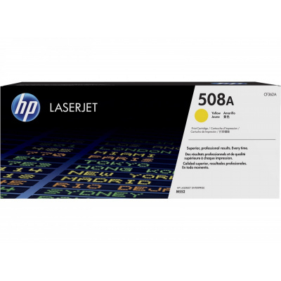 HP 508A CF362A galben (yellow) toner original