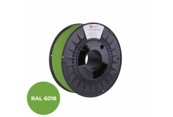 C-Tech 3DF-P-PLA1.75-6018 3D filament, PREMIUM LINE, PLA, verde-galben, RAL6018, 1,75mm, 1kg