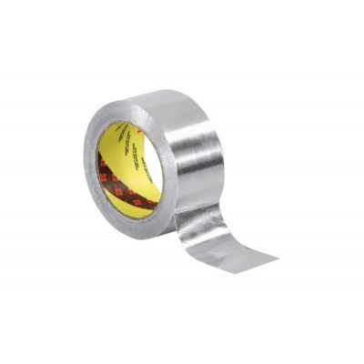 3M 431 Bandă adeziva din aluminiu, 50 mm x 55 m, 0,08 mm
