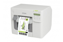 Epson ColorWorks C3500 C31CD54012CD, color imprimantă de etichete, cutter, disp., USB, Ethernet, NiceLabel, white