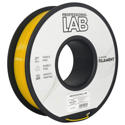 Professional Lab FG-P34-E1, 3D filament, PETG, 1,75mm, 1000g, Galben (Yellow)