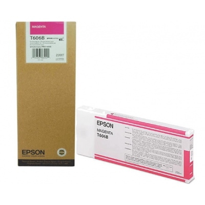 Epson T606B00 purpuriu (magenta) cartus original