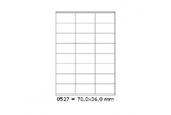 Etichete autoadezive 70 x 36 mm, 24 de etichete, A4, 100 coli