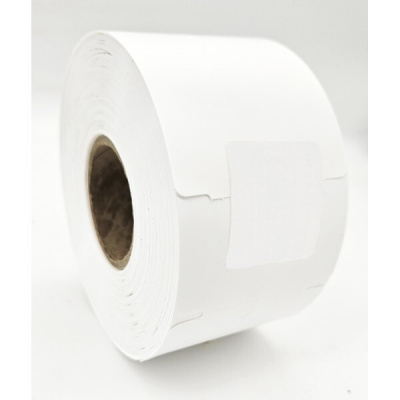 Etichete neadezive din PVC, 58x101 mm, 500 buc., pentru TTR, alb, rola
