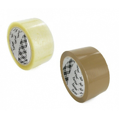 3M 369 benzi de ambalare 50 mm x 66 m 50 mm x 66 m maro/buff