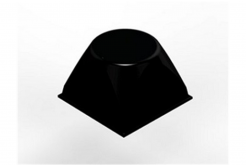 3M Bumpon SJ5514 negru, platou = 4 buc.