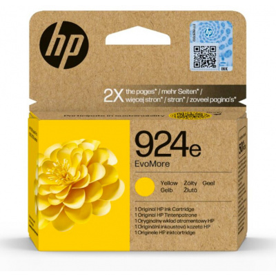 HP 924e 4K0U9NE#CE1 galben (yellow) cartus original, după data expirării