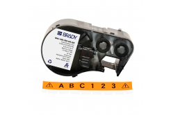 Brady M4-83-499-OR-BK / 170804, 12.70 mm, Nylon, text negru / fundal portocaliu