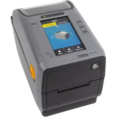 Zebra ZD611 ZD6A122-T0EBR2EZ TT, 8 dots/mm (203 dpi), imprimantă de etichete, RFID, EPLII, ZPLII, USB, BT, Ethernet, Wi-Fi, black (succesor GC420t)