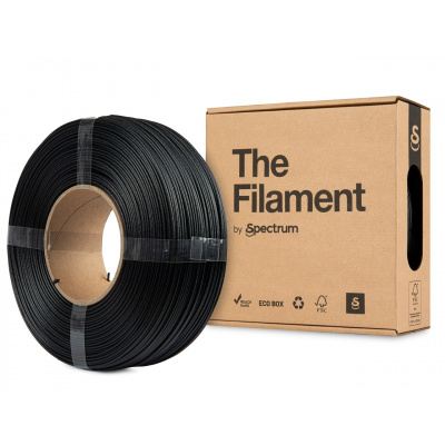 "The Filament" by Spectrum TF-24174, ReFill, ASA CF, 1,75mm, 1000g, Negru (Black)