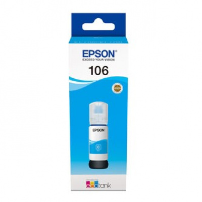 Epson 106 C13T00R240 azuriu (cyan) cartus original