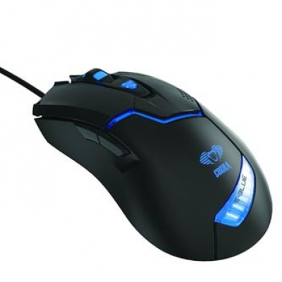 E-blue Mouse Cobra 622 EMS622BKAA-IU, 1600DPI, Optical, 6tl., Cu fir USB, negru