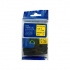Brother HSe-641 17,7mm x 1,5m, contractabila, text negru / fundal galben, tub termocontractibil, banda compatibila