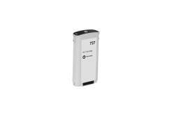Cartus compatibil cu HP 727 B3P23A foto negru (photo black) 