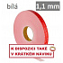 3M VHB™ LSE-110WF Bandă adezivă dublu-față cu lipire foarte puternică pentru materiale plastice LSE, grosime 1,1 mm 12 mm x 33 m