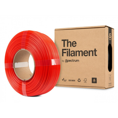 "The Filament" by Spectrum TF-24247, ReFill, PETG Lite, 1,75mm, 1000g, Roșu (Red)