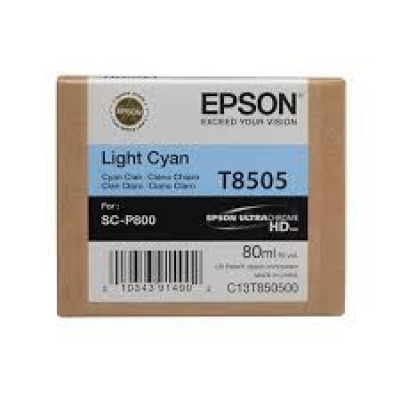Epson T8505 C13T850500 azuriu deschis (light cyan) cartus original