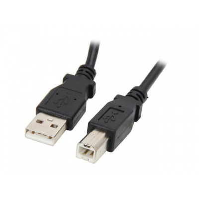 Cablu USB A-B negru