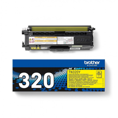 Brother TN-320Y galben (yellow) toner original