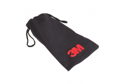 3M Husă din microfibră pentru ochelari, negru, velikost 11cm x 19cm