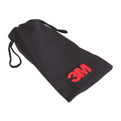 3M Husă din microfibră pentru ochelari, negru, velikost 11cm x 19cm