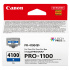 Canon PFI-4100 6786C001 albastru (blue) cartus original