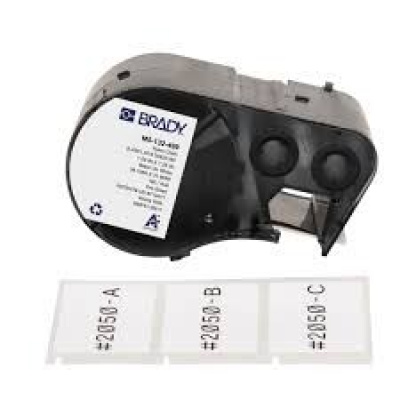 Brady M5-132-499 / 170934, 38.10 mm, Nylon, text negru / fundal alb