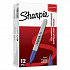 Sharpie S0810950, marker Fine, albastru, 12buc., 0.9mm, permanent