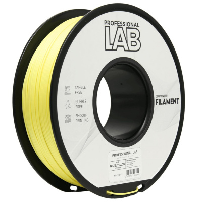 Professional Lab FG-P170-E1, 3D filament, PLA, 1,75mm, 1000g, Galben (Pastel yellow)