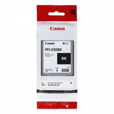 Canon cartus original PFI-030BK, black, 55ml, 3489C001, Canon iPF TA-20, iPF TA-30