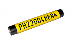 Partex PHZF20032DN4, galben, 25m, PHZ tub termocontractabil rotund , certificate
