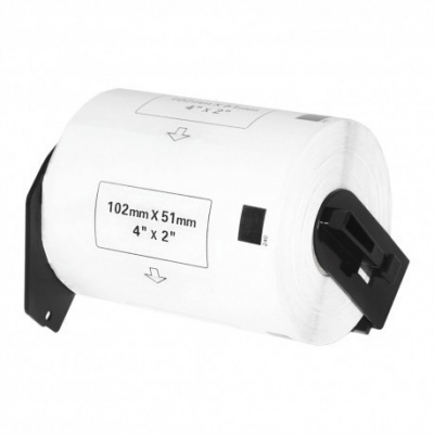 Brother DK-11240, 102mm x 51mm, rolă etichete compatibil, 600 etichete