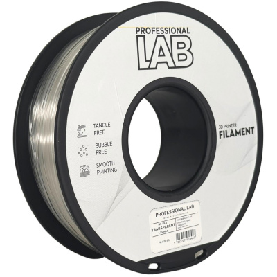 Professional Lab FG-P20-E1, 3D filament, HS-PLA, 1,75mm, 1000g, Transparent (Transparent)